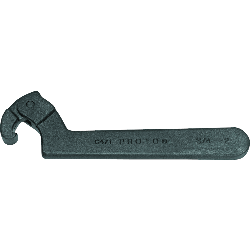 PROTO, Adjustable Hook Spanner Wrench 3/4″ To 2″ – Albawardi Tools