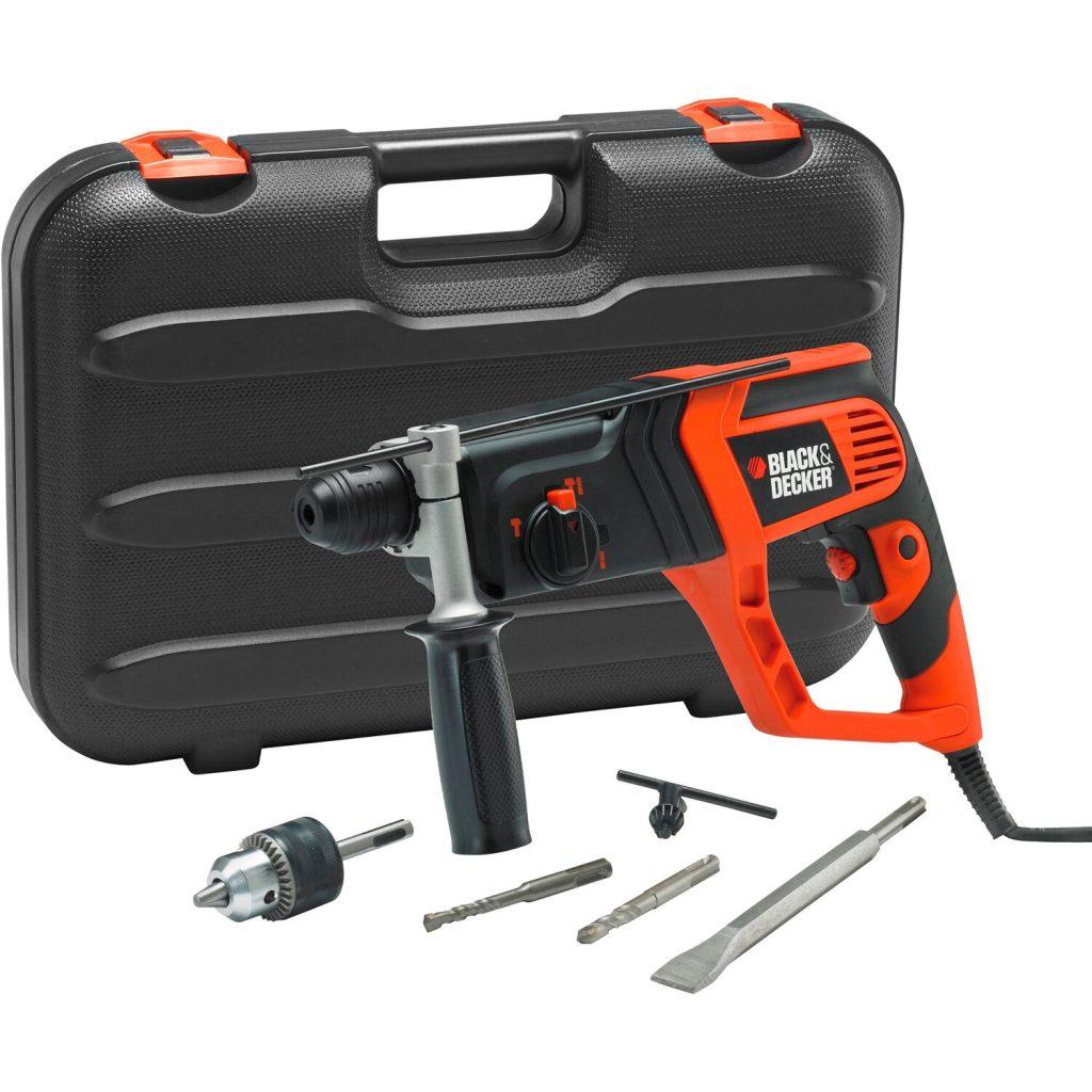 Black & Decker, Hammer Drill 800W, 24mm Sds Plus 220 Volt Albawardi