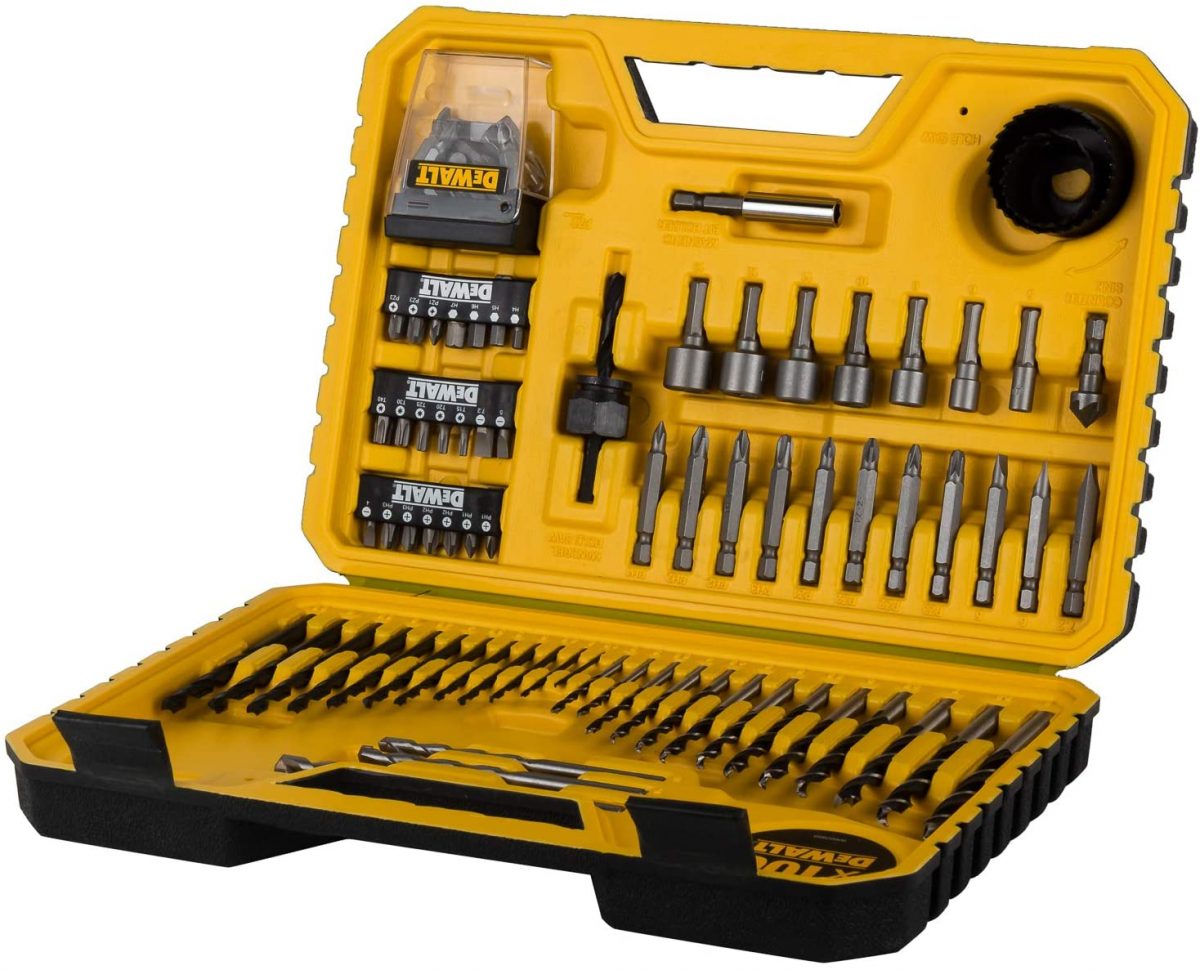 DeWALT, Combination Drill Bit Set 100 Pieces Albawardi Tools And